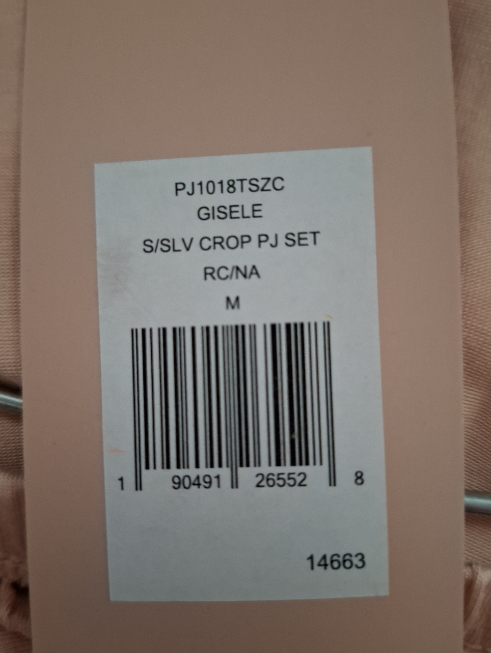 Eberjey Gisele Crop Pajama Set NWT Size Medium - Picture 7 of 7